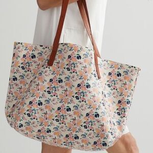 Mark & Graham and Caitlin Wilson Floral Leather Brooklyn Tote